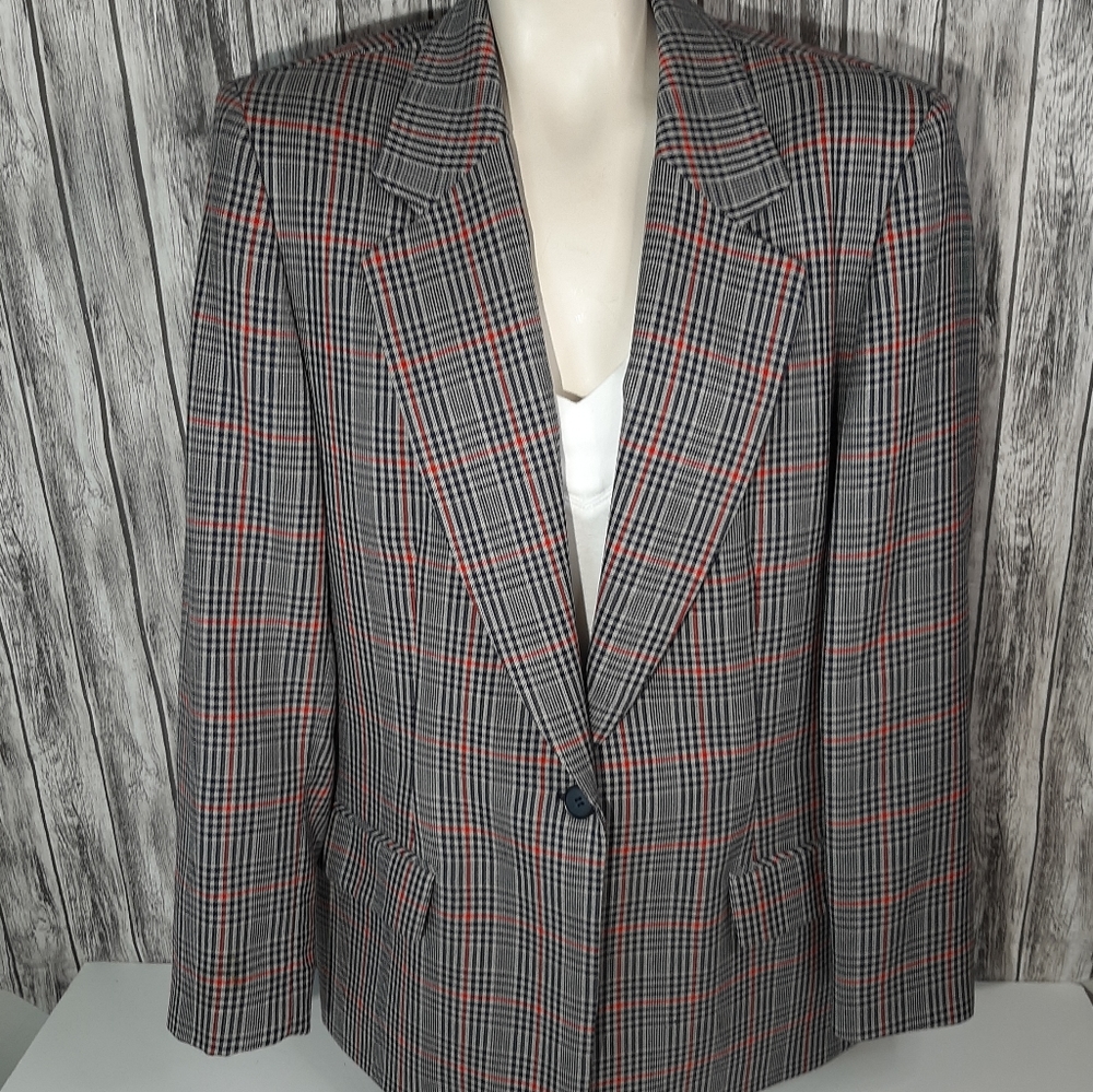 Pendleton plaid jacket vintage